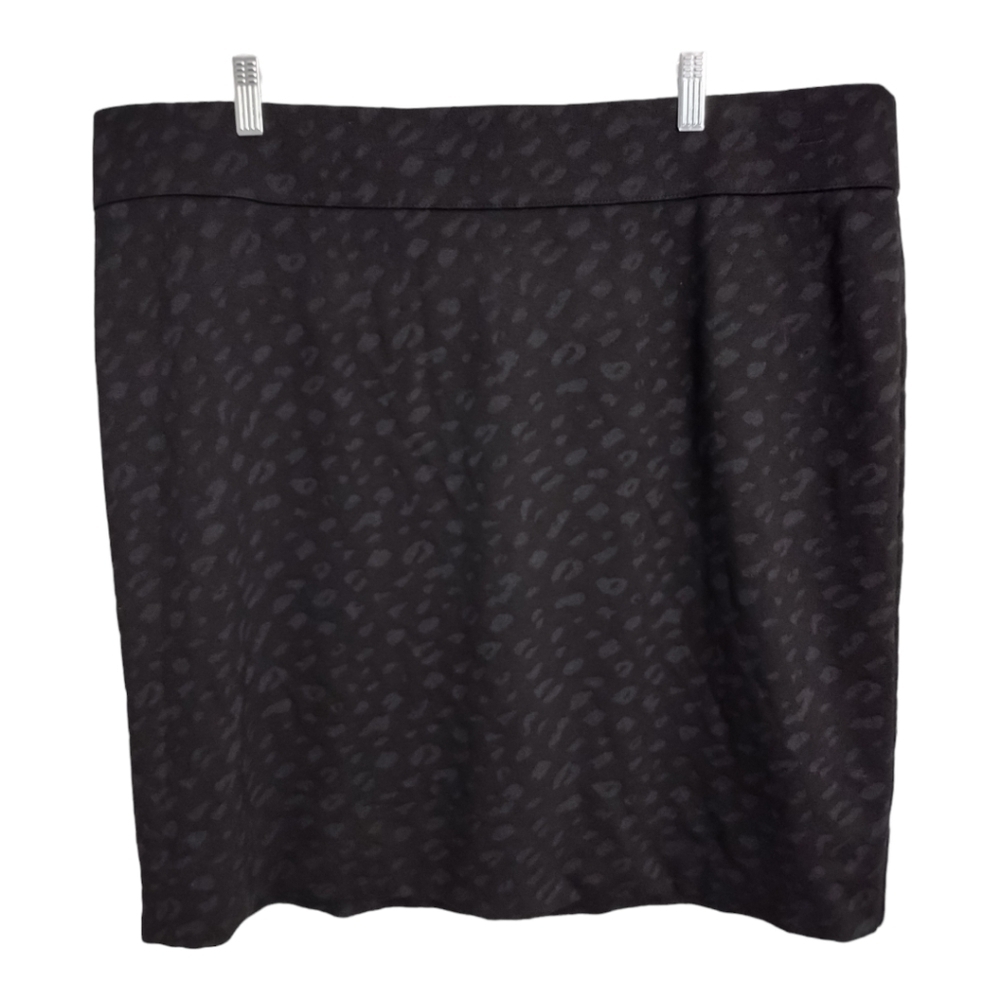 Chicos Spot On Pattern Pencil Ponte Business Corpgore Office Party Skirt Sz 4/20